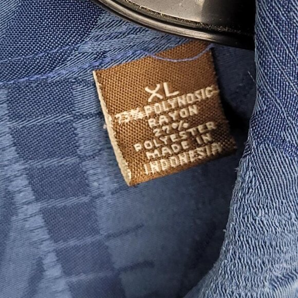 Kahala 1936 men’s size XL blue marlin print button up shirt - Picture 3 of 6